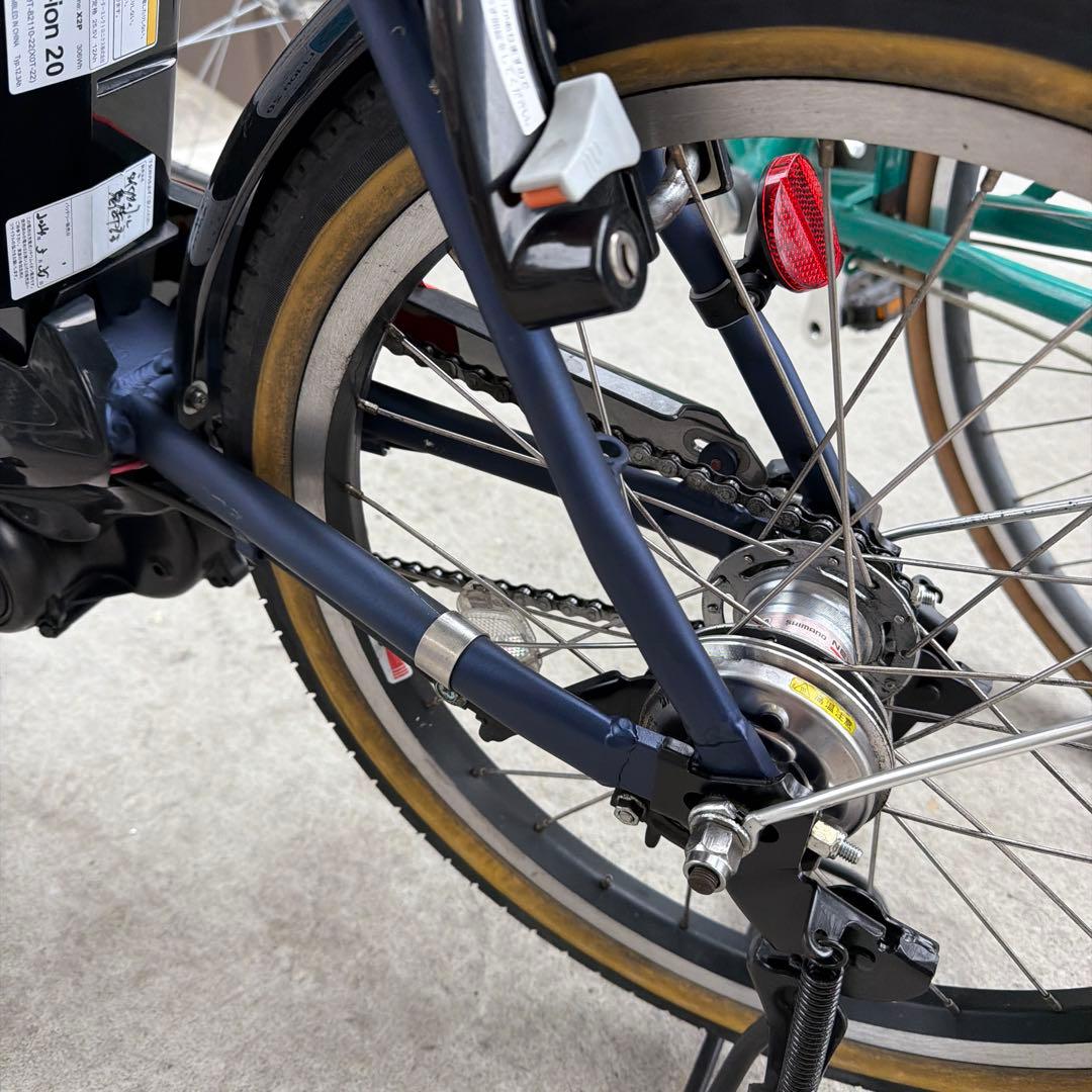 電動アシスト自転車 PAS CITY C カゴ付き ネイビー ヤマハパス 頻度少