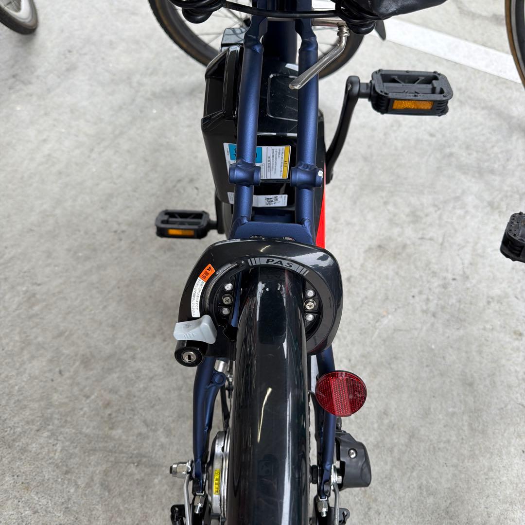 電動アシスト自転車 PAS CITY C カゴ付き ネイビー ヤマハパス 頻度少