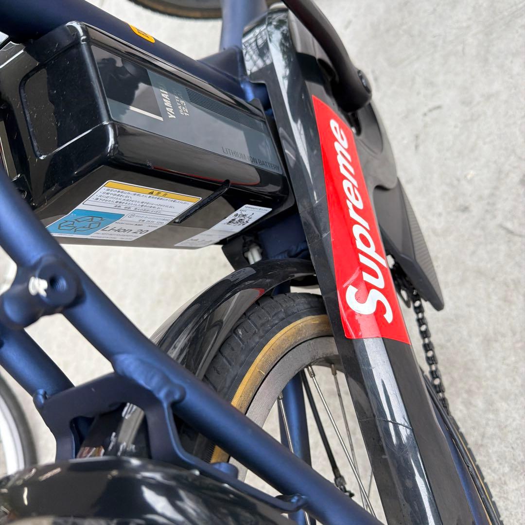 電動アシスト自転車 PAS CITY C カゴ付き ネイビー ヤマハパス 頻度少