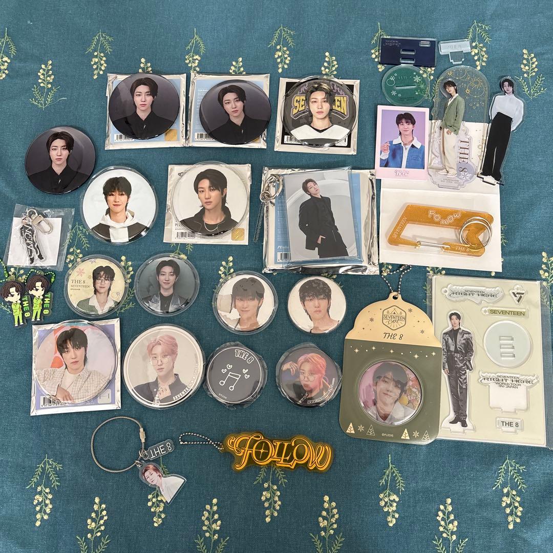SEVENTEEN THE8 ミンハオ　缶バッジ　アクスタ　まとめ売り