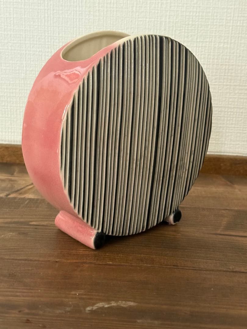 【ヴィンテージ】花柄ミッドセンチュリーPlanter Vase