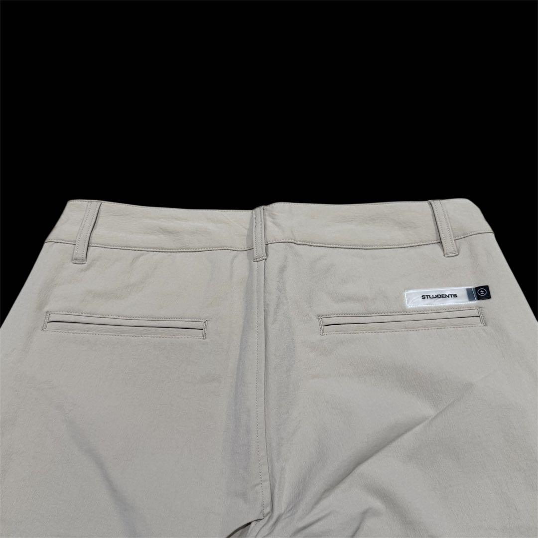 【未使用】定価1.9万円 STUDENTS ゴルフパンツ メンズ ベージュ