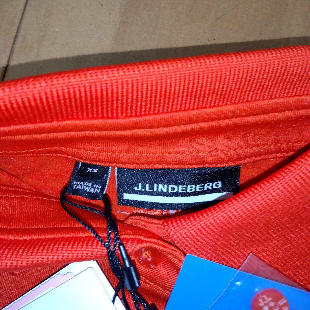 J.LINDEBERG オレンジ 長袖ポロシャツ 36-XS 新品未使用