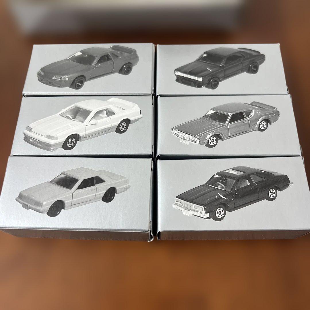 トミカ スカイライン６台セット SKYLINE HISTORY イケダ特注