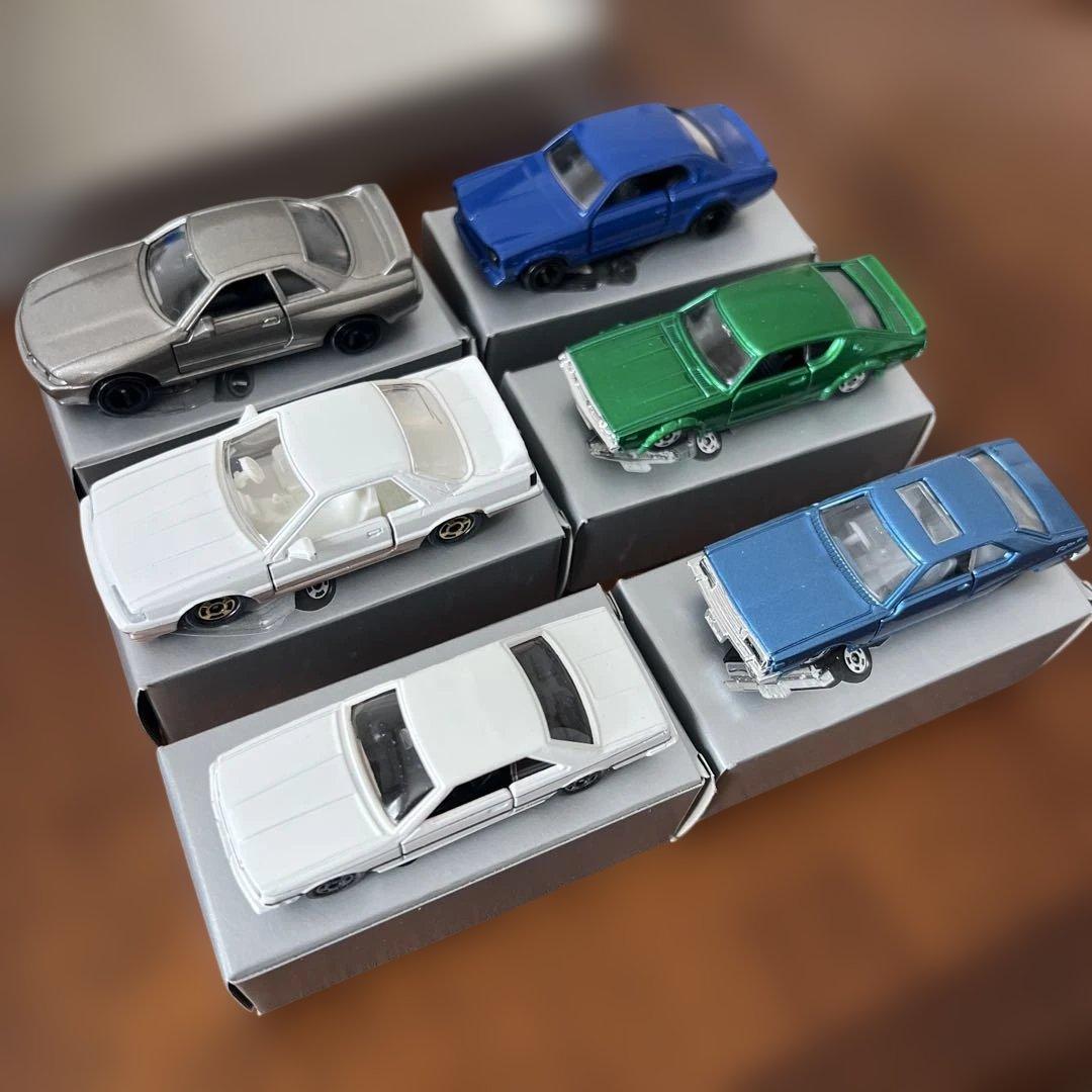 トミカ スカイライン６台セット SKYLINE HISTORY イケダ特注