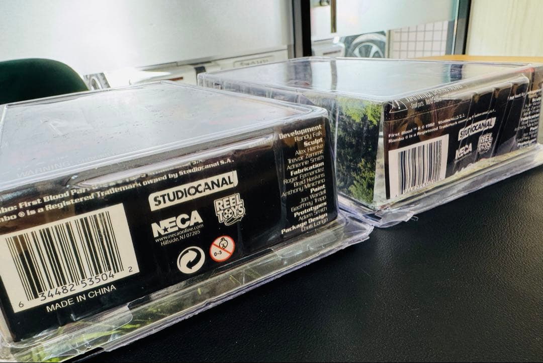 新品未開封⭐︎NECA 3体セット 希少⭐︎ランボー アクションフィギュア ネカ