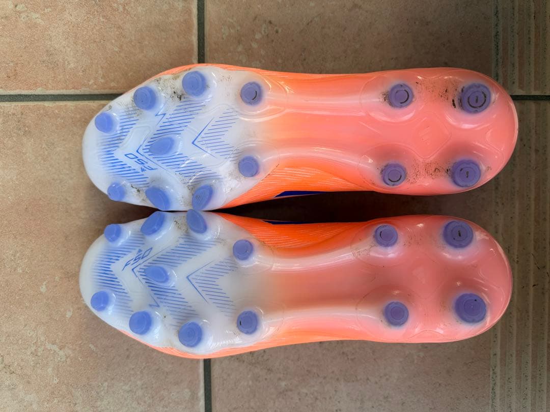 美品 adidas F50 HG/AG JAPAN オレンジ