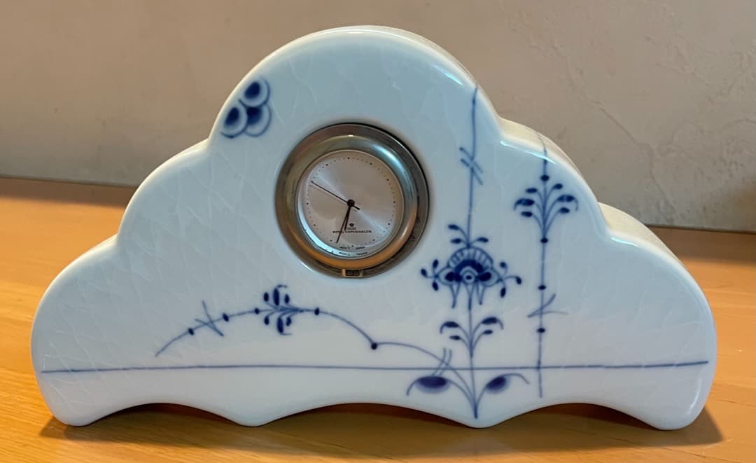インテリア時計   table clock. 20X5X11.