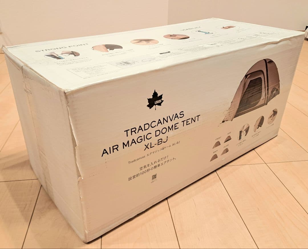 期間限定特価　新品ロゴス Tradcanvas エアマジックドーム XL-BJ