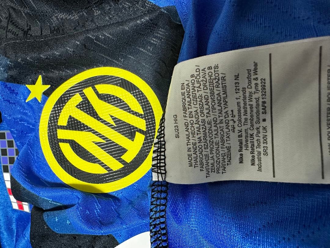 サッカー　ユニフォーム　インテル　トランスフォーマー