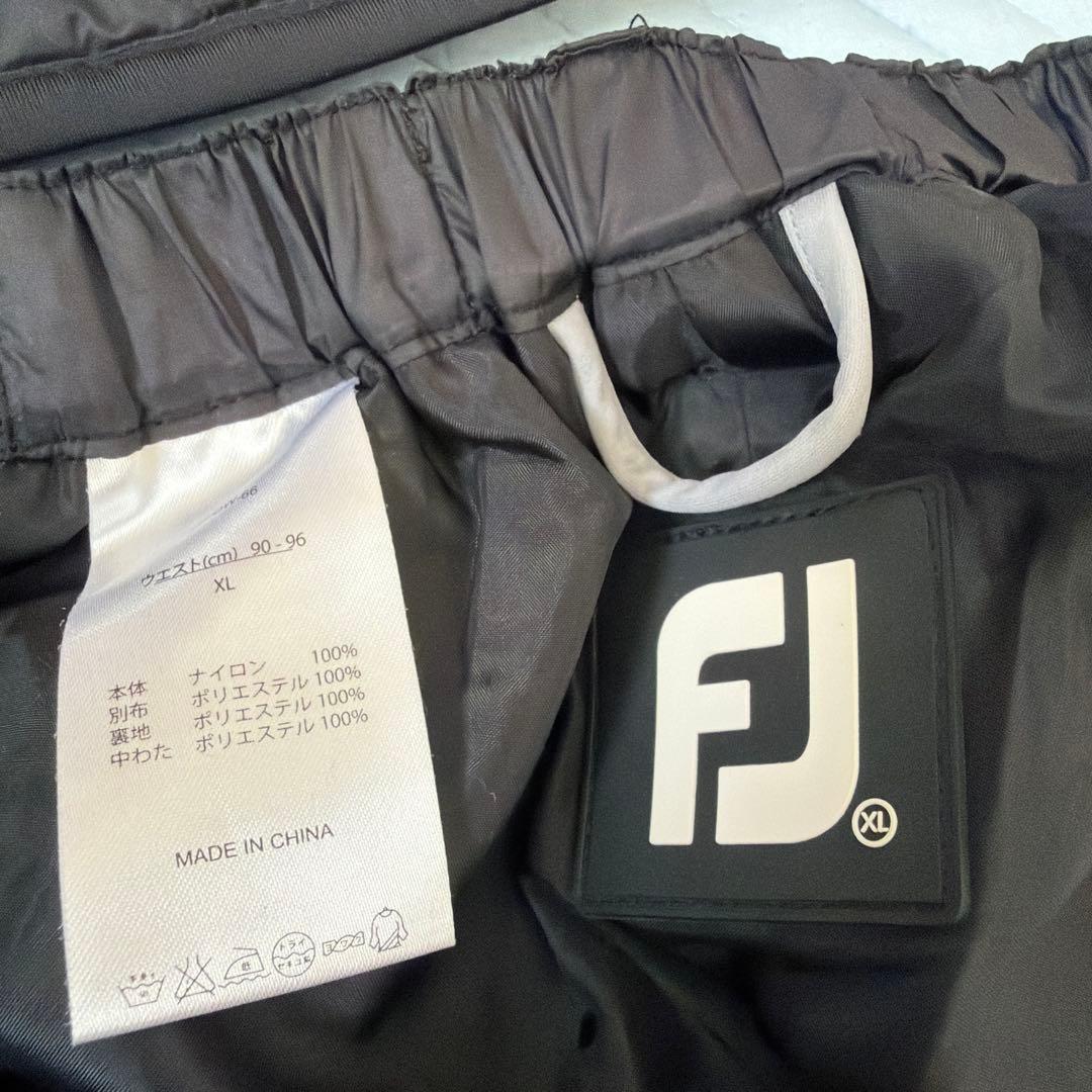 FJ XL ゴルフウェア 防寒　ブラック グレー