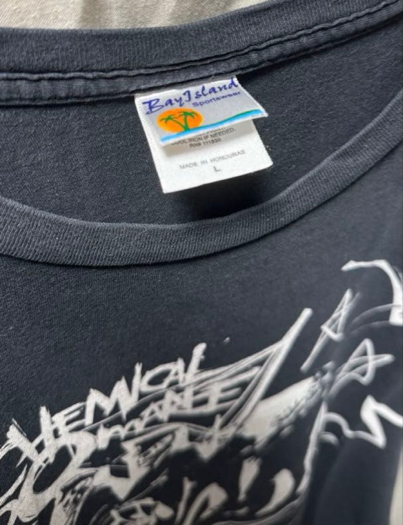 my chemical romance tシャツ　ブラック　マイケミ　Lサイズ