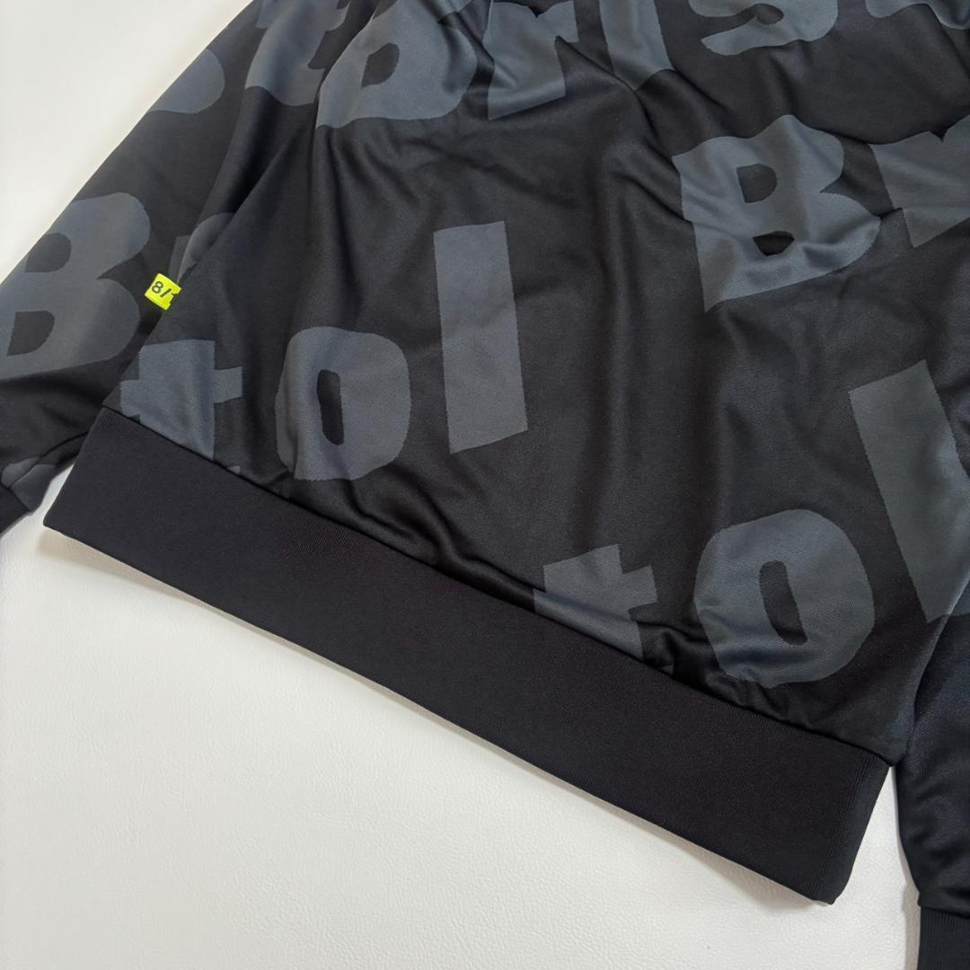 【新品】F.C.R.B. SOPH. ジャージ ビッグロゴ 総柄 M ブラック