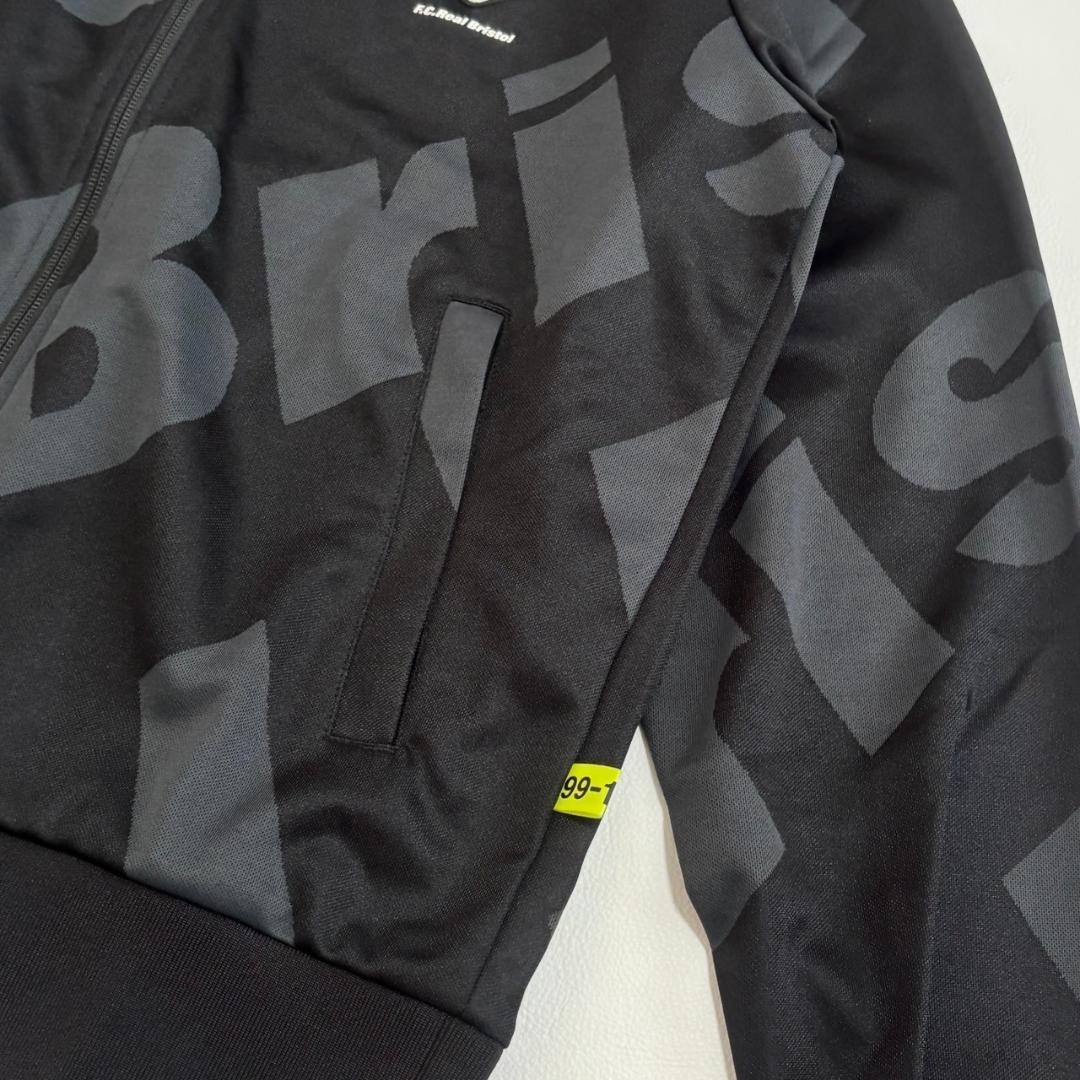 【新品】F.C.R.B. SOPH. ジャージ ビッグロゴ 総柄 M ブラック