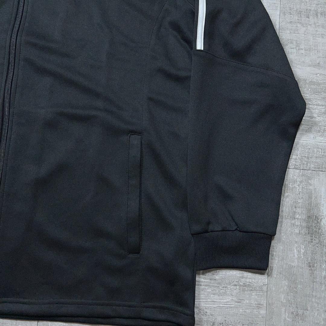 新品 正規品 アディダス ジャージ セットアップ 上下 黒 Adidas L