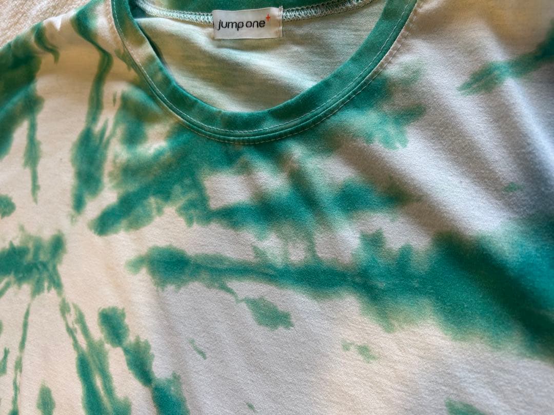 ジャンプワン jumpone タイダイTシャツ 46グリーン