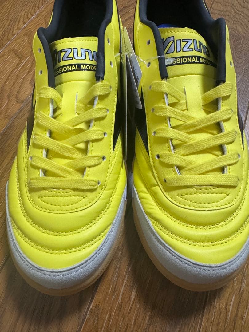 【廃盤カラー】MIZUNO ミズノモレリア IN イエロー✕ブラック 27.0㎝