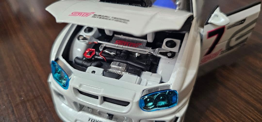 JadaTOYS 1:24 スバル インプレッサ WRX STi　ミニカー