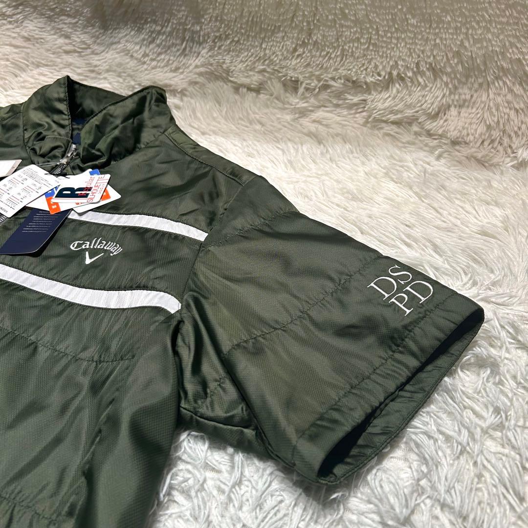 新品✨】Callaway golf 中綿入り半袖ジャケット　ブルゾン LL