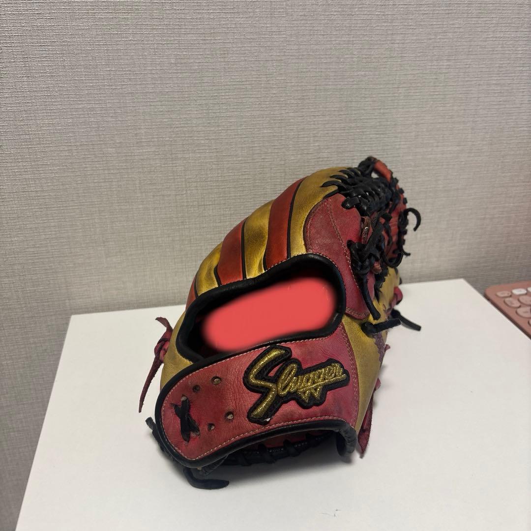 久保田スラッガー　1040 外野用グローブ　支給品 実使用