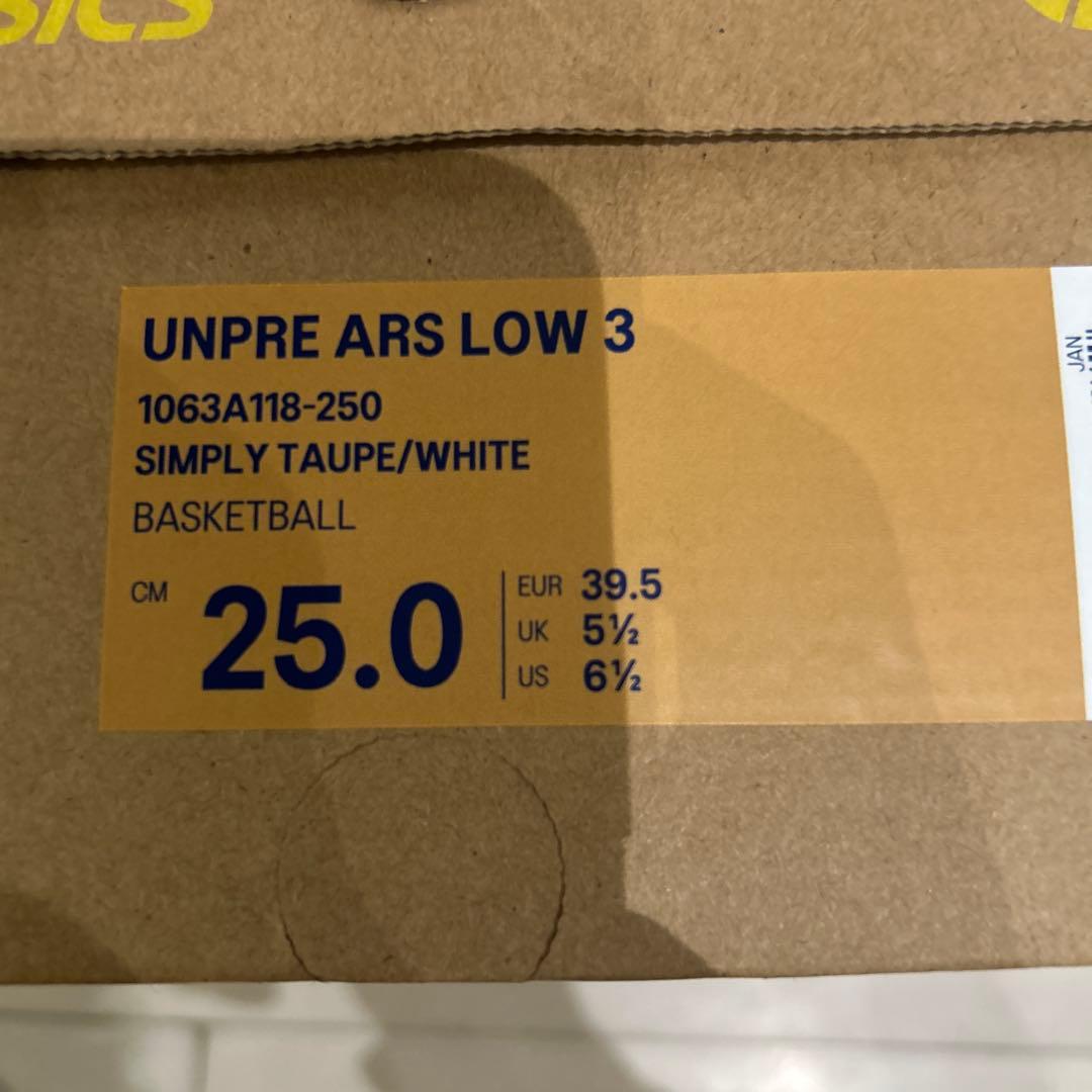ballaholic バスケットシューズ Unpre Ars Low 3