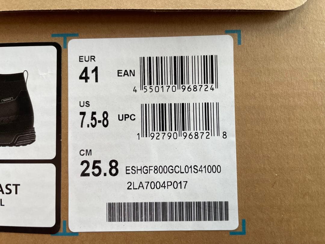 シマノ　GF8G SH-GF800GTX 41 25.8cm新品・未使用