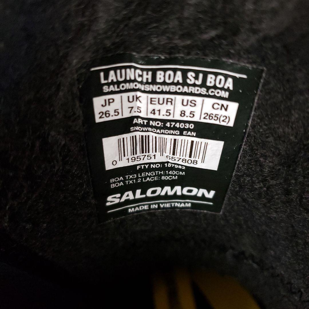 SALOMON LAUNCH BOA スノーボードブーツ 26.5cm
