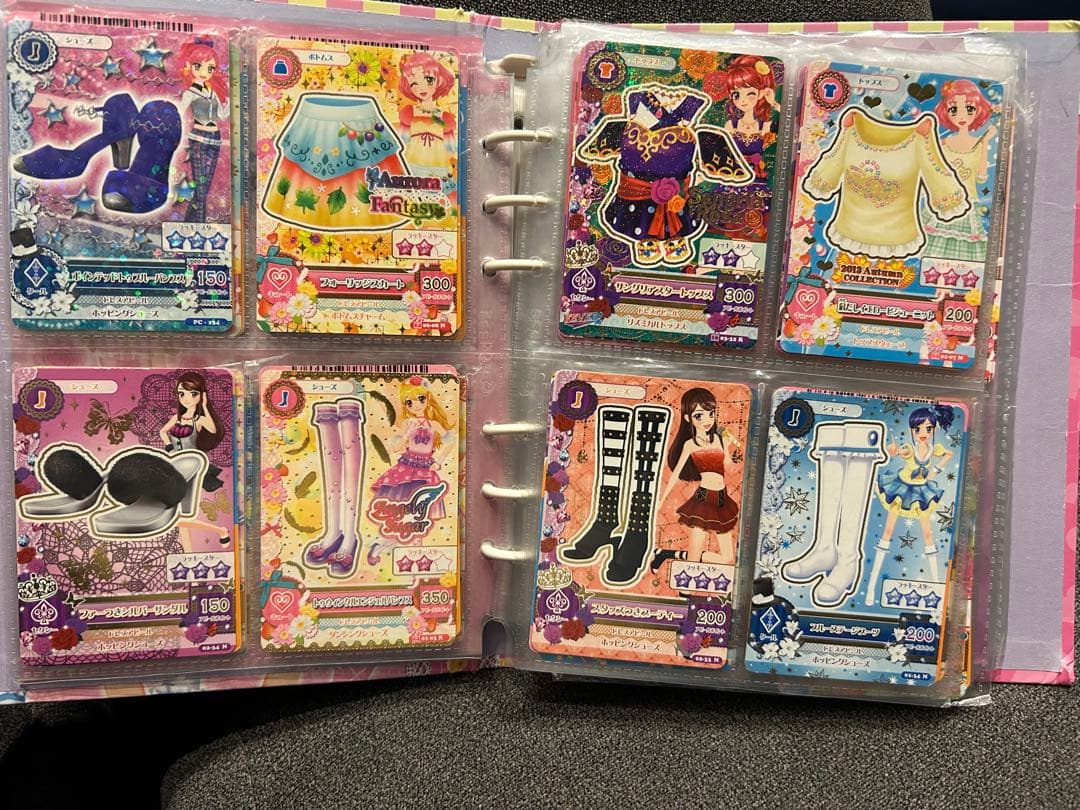 アイカツカード プレミアム ノーマル 約100枚 バインダー込 まとめ売り
