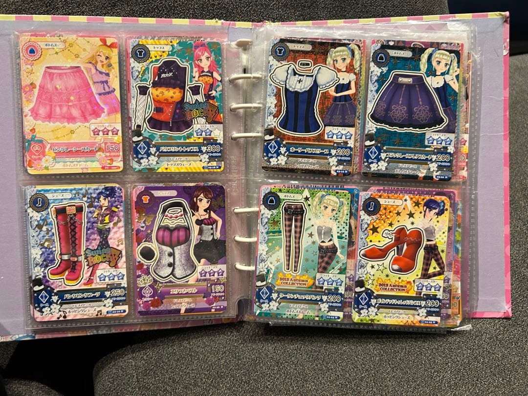アイカツカード プレミアム ノーマル 約100枚 バインダー込 まとめ売り