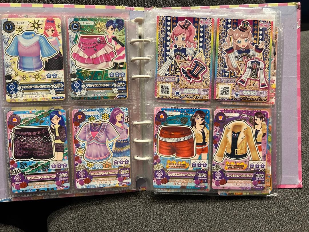 アイカツカード プレミアム ノーマル 約100枚 バインダー込 まとめ売り