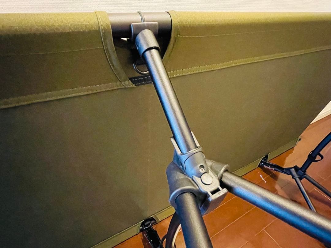 WAQ コット オリーブグリーン 2点セット収納バッグ付き