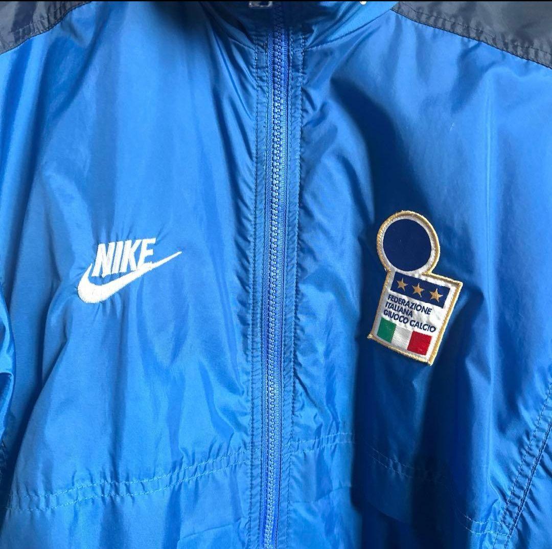 貴重美品 イタリア代表ナイロンジャケット