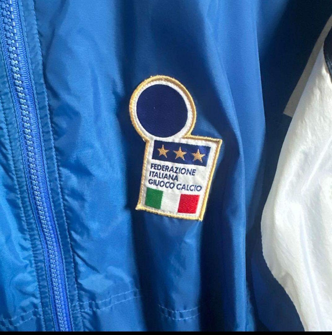 貴重美品 イタリア代表ナイロンジャケット