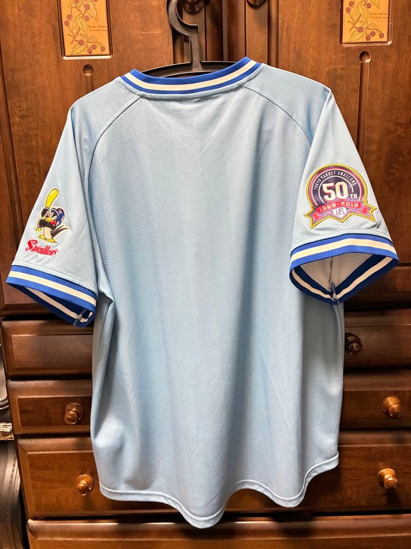 ヤクルトスワローズ 50周年ユニフォーム ビジター