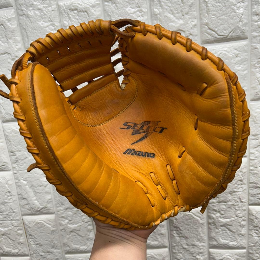 【良型】野球 グローブ 軟式 少年野球 キャッチャーミット ミズノ セレクト9