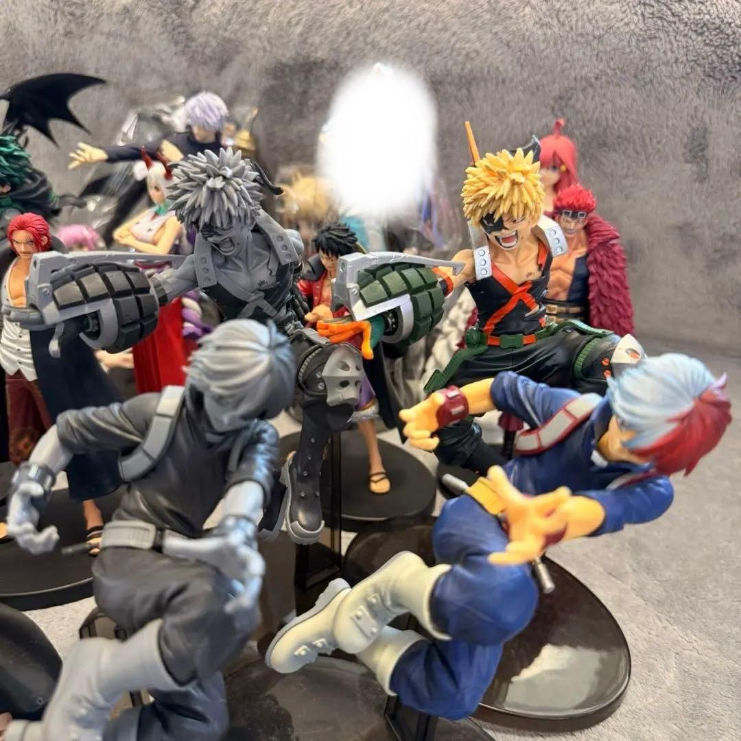 ワンピース ヒロアカ 呪術廻戦 ブラッククローバー フィギュア まとめ売り
