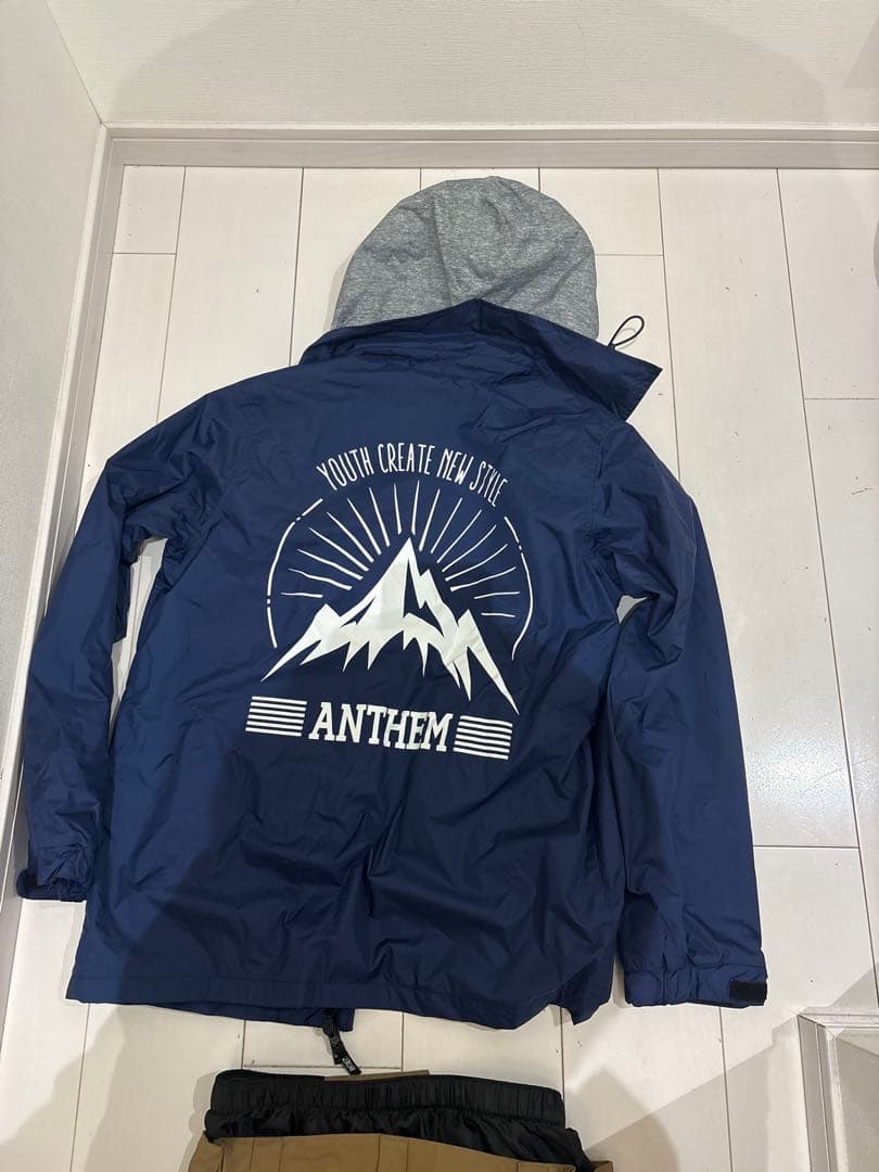 美品　ANTHEM スノーボード　ウェア　上下セットSS