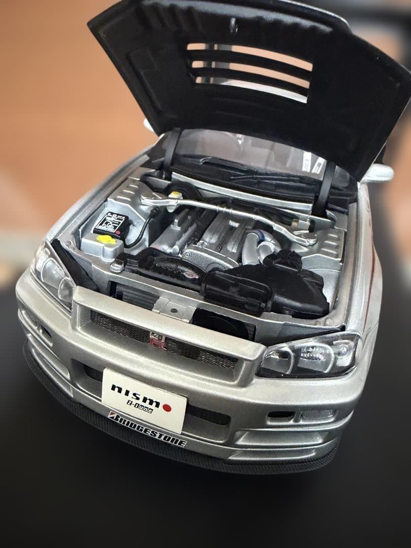 ミニカー NISMO SKYLINE GT-R R34 Z tune 1:18