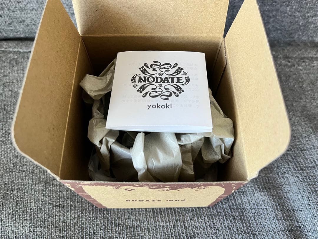 新品未使用NODATE mug yokokiノダテマグ漆器