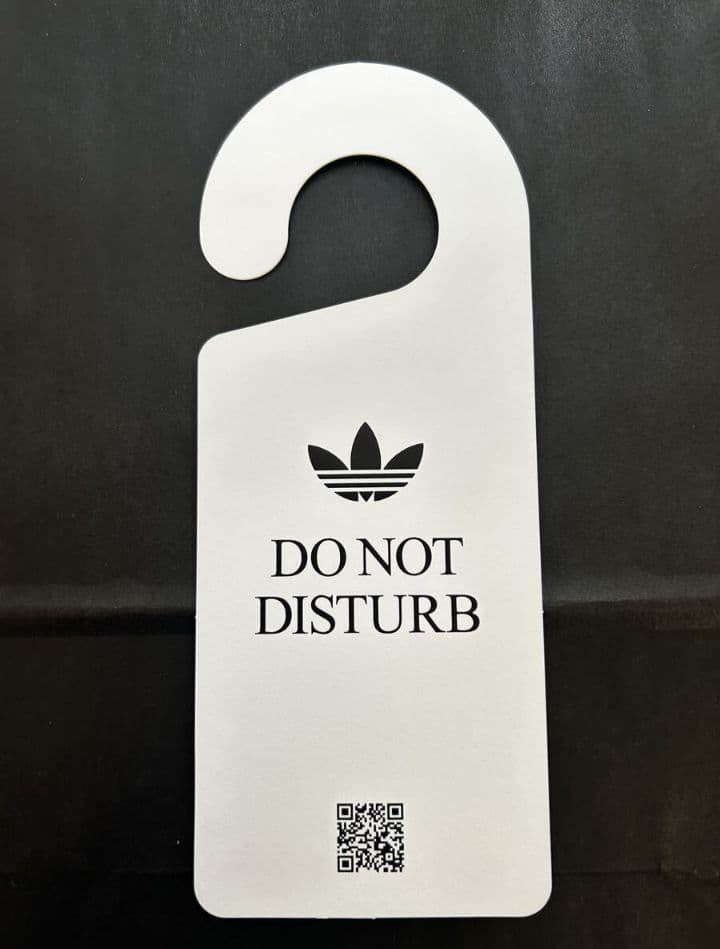 【非売品】藤井風 adidas SUPERSTAR ドアタグ フライヤー 原宿
