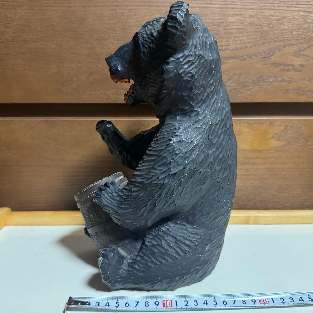 値下げ ニッカウイスキー非売品ノベルティ NIKKA樽抱き熊 /不用品 現状渡し