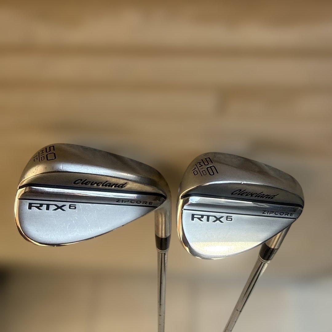 クリーブランド RTX6 ジップコア ウェッジ 50度 56度 2本組 DG