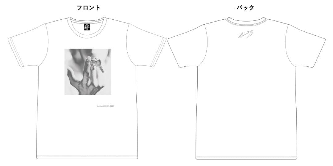 【新品未使用】稲葉浩志 en3.5 Tシャツ白 Lサイズ