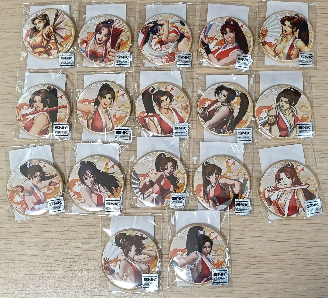 不知火舞　アクリルスタンド　缶バッジ　くじコレ　KOF　SNK　未開封