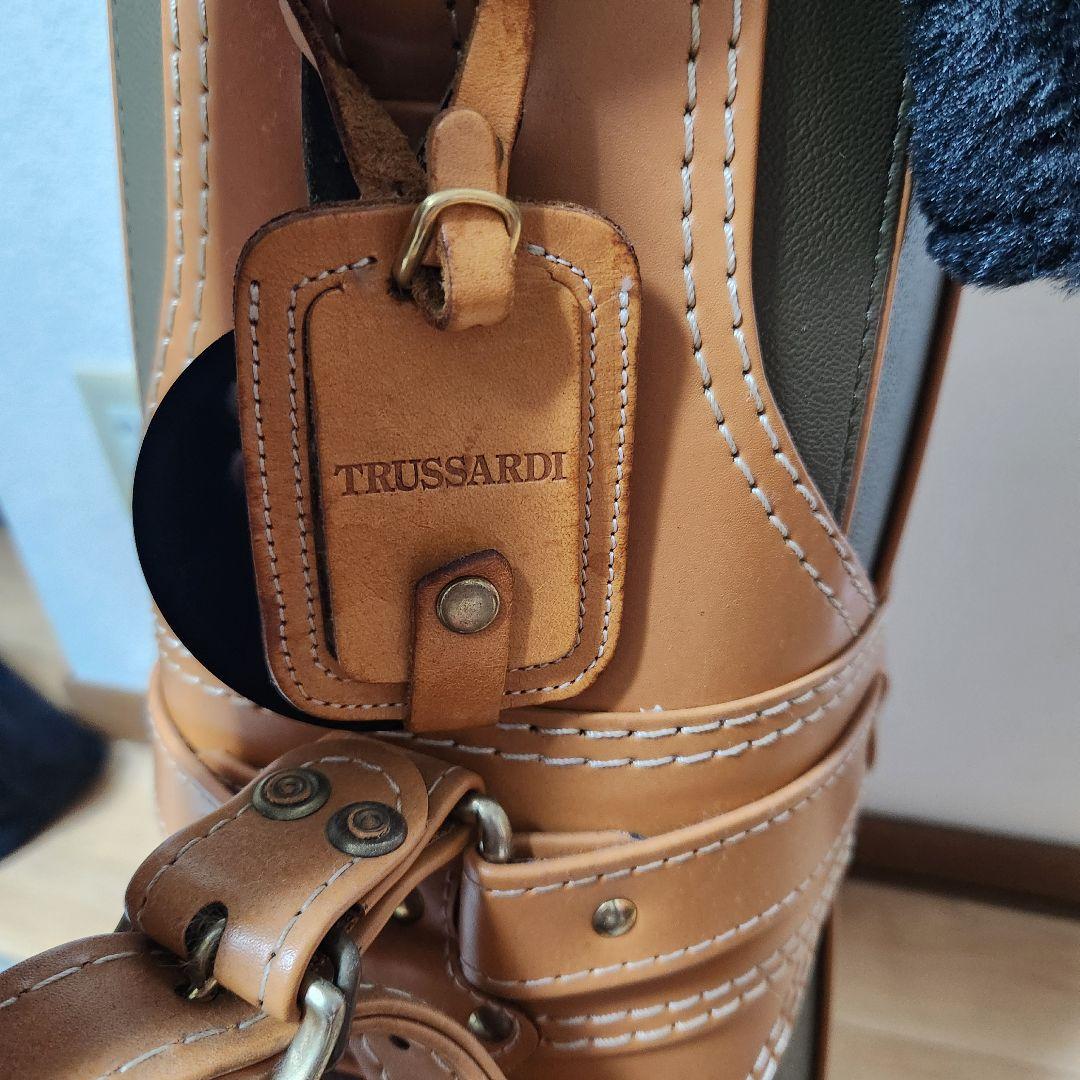 【希少】TRUSSARDI トラサルディ キャディバッグ クラシック グリーン