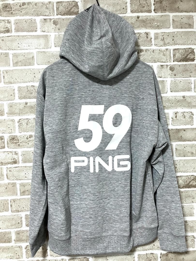 24時間以内/早い者勝ち 新品 ピンゴルフ PING プルオーバーパーカー LL
