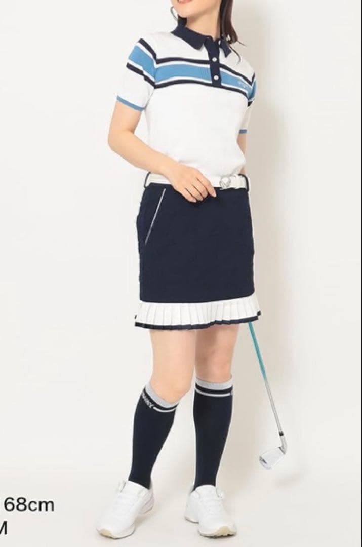【新品LL】キャロウェイゴルフ　2025年　スカート 定価14300円 ネイビー