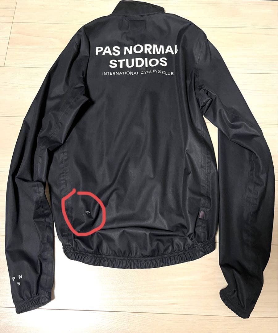 PAS NORMAL STUDIOS ウィンドブレーカー M ブラック