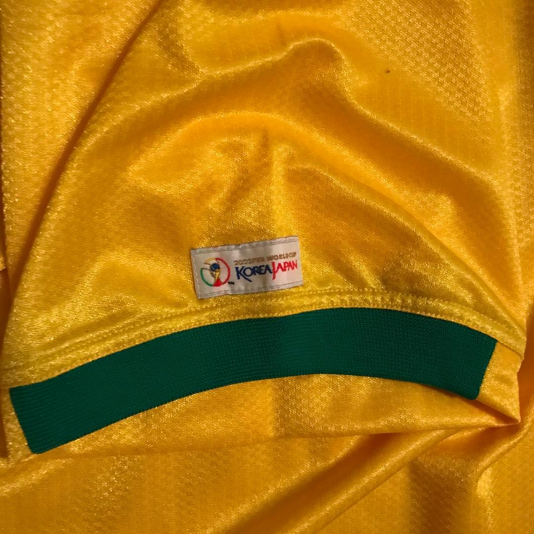 2002FIFAワールドカップ日本/韓国開催 ブラジルサッカーシャツM