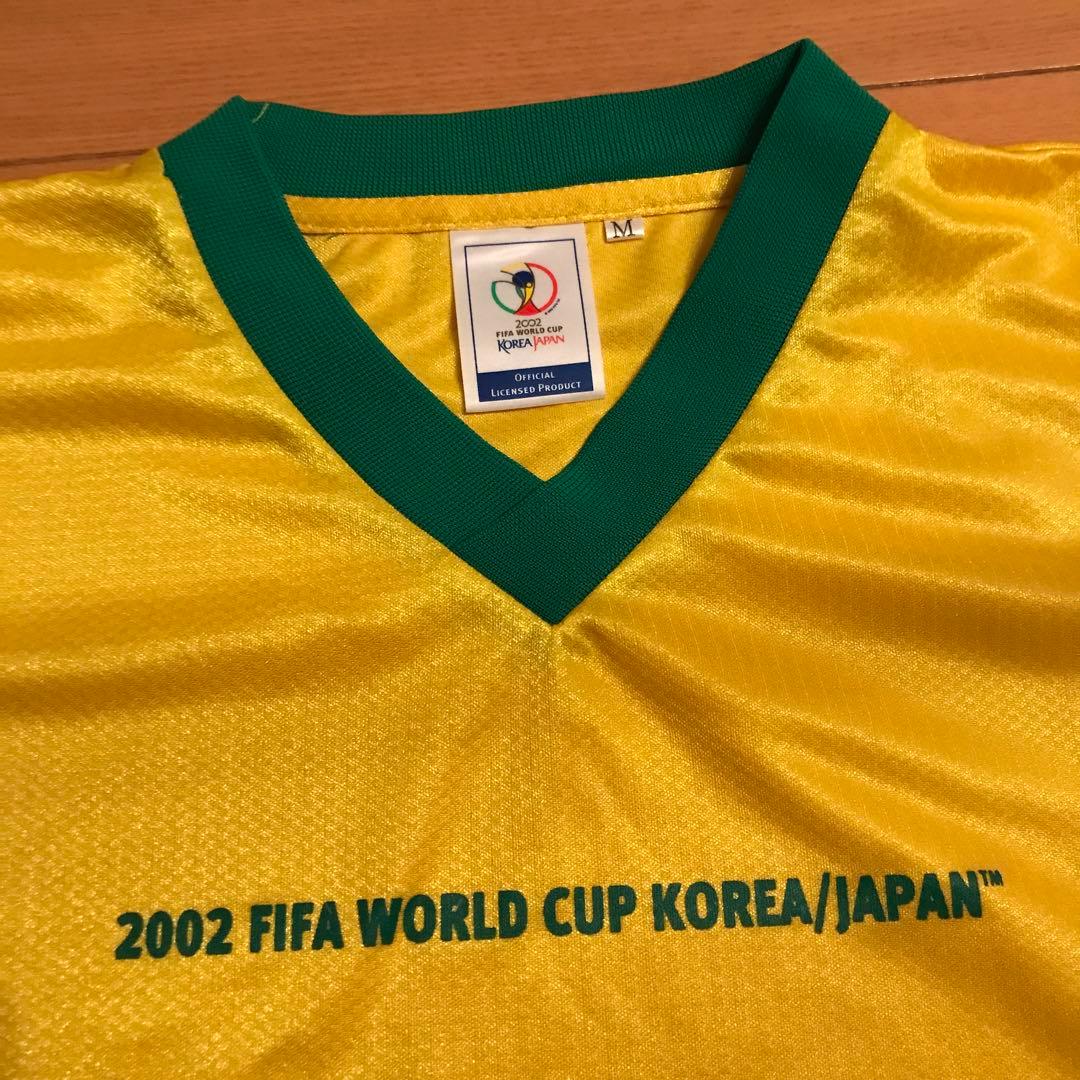 2002FIFAワールドカップ日本/韓国開催 ブラジルサッカーシャツM